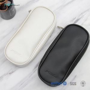 Buy cheap Black White Poly Bag PU ODM Makeup Brush Bag product