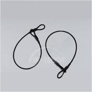 Buy cheap EAS Loop Lanyard Black Security Tag , Theft Prevention Tags Long Service Life product