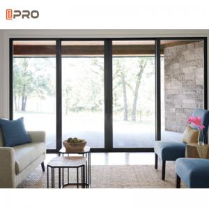 Buy cheap Aluminum Sectional Patio Sliding Doors Double Tempered Glass Powder Coating product