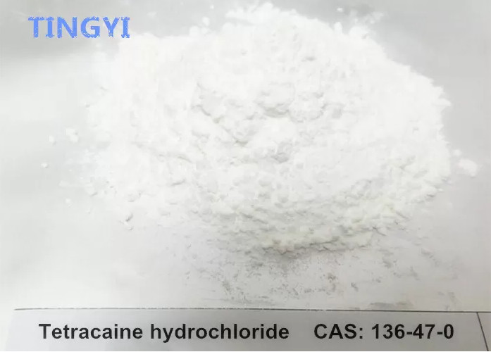 Buy cheap White Solid Local Anesthesic Powder Tetracaine Hydrochloride CAS 136-47-0 Pain Killer product