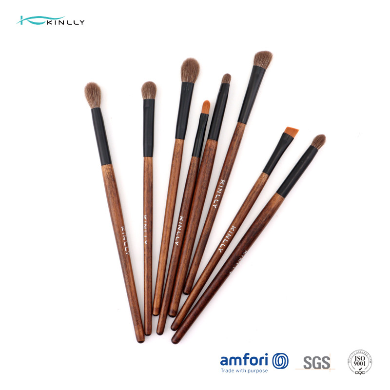 Buy cheap Colored 12pcs ISO9001 Wooden Handle Makeup Brushes product