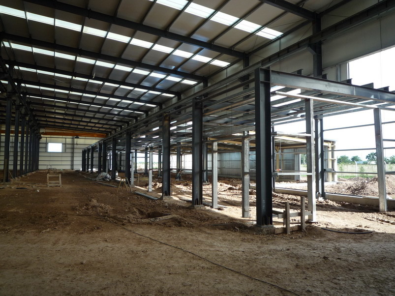 Buy cheap Prefabricated industrial commercial steel buildings / residential steel structure building product