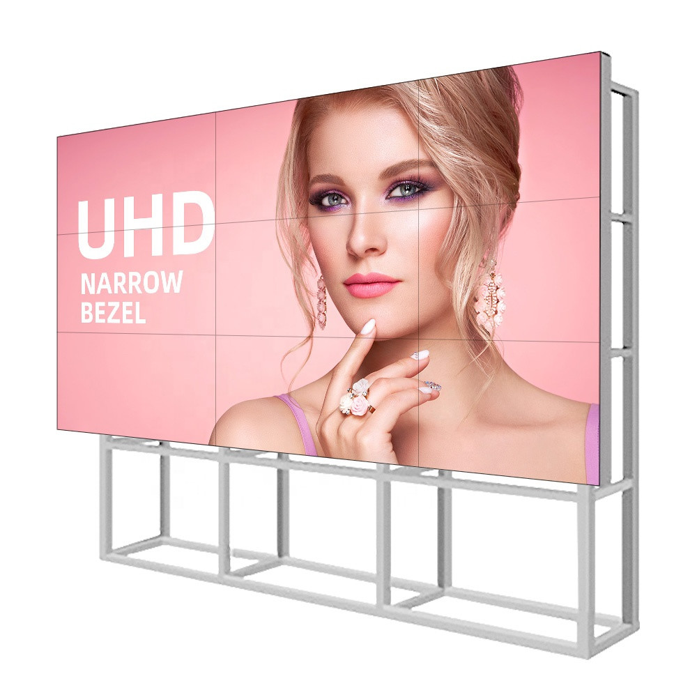 Buy cheap 46 49 55 65in 4K Indoor 2x2 3x3 HD LCD Video Wall Display product