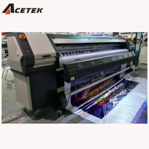 Buy cheap 3.2m 10ft Outdoor Solvent Printer , Multicolor Konica Solvent Printer product