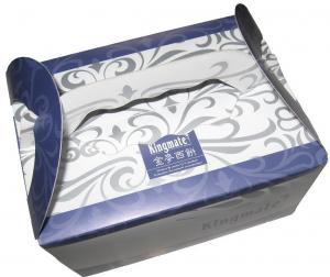 Buy cheap 300 Gsm Large Kraft Rigid Paper Gift Box Luxury Foldable Elegant Cardboard product