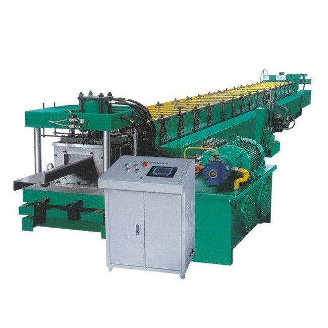 Buy cheap Steel Frame CZ Purlin Roll Forming Machine 18m/min 12 Rows product