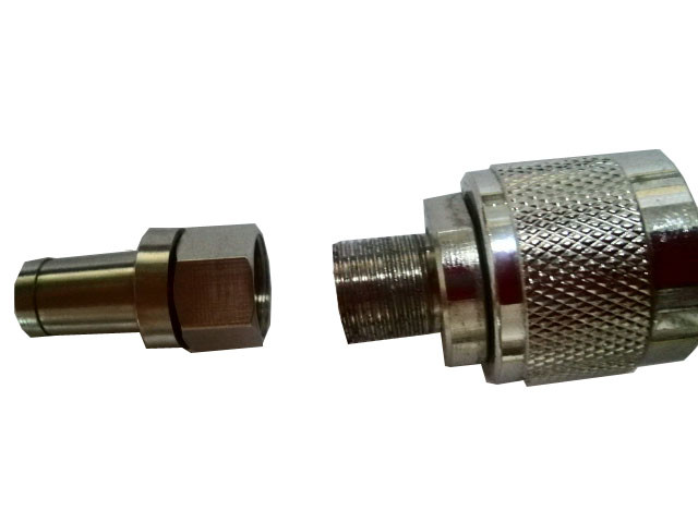 China Silver Plated N Male And Female Connectors For Feeder Cable , Antennas on sale