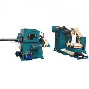 Buy cheap Pneumatic Decoiling And Straightening Machine For Aluminum Bronze Material Stamping , Pressing , Punching product