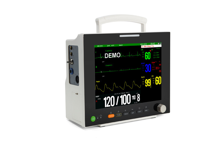 Buy cheap CE Certified TCP IP 800×600 Multi Parameter Patient Monitor 5 Lead ECG 50mm/s Printing product