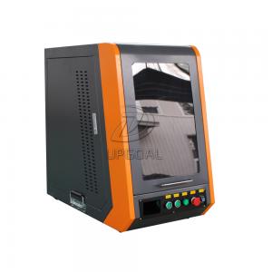 Buy cheap Closed Type 20W 110*1100mm Fiber Laser Marking Machine for Metal product