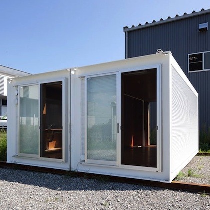 Buy cheap Portable Prefabricated Container House For Labour Residential Accommodation product