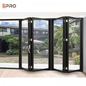 Buy cheap Gazebo Glass Aluminum Folding Doors For Outdoor Landscape product