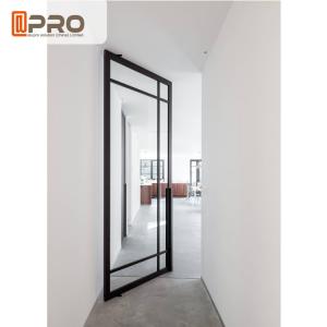 Buy cheap Standard Aluminum Profile Residential Entry Doors / Front Pivot Entrance Doors center pivot door entrance pivot door product