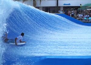 Customized Flowrider Surf Machine Skateboard Outdoor Fiberglass Amusement