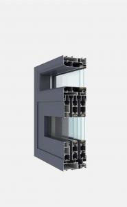 Buy cheap Thermal Break Aluminum Hurricane Impact Sliding Windows With Double Glass product