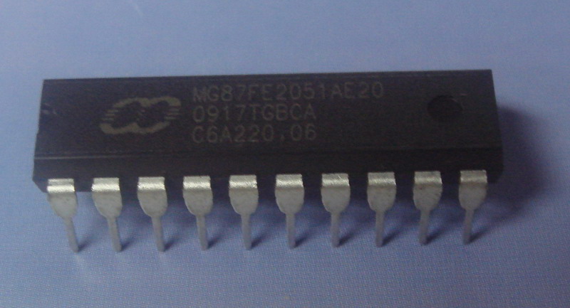 Buy cheap 15 bit Megawin MCU 8051 microprocessor MG87FL / E51 with 4KB, 2.4V ~ 3.6V PLCC44 Type product