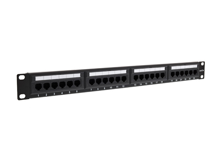 Buy cheap CAT5E Feed Through Network Patch Panel With RJ45 Sockets Fully QA Tested product