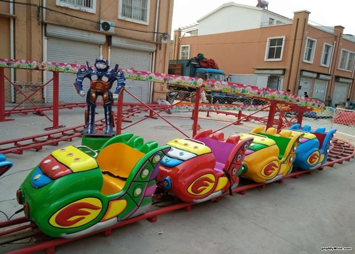 Buy cheap Space Shuttle Shape Kiddie Roller Coaster Marked With Modern Interchange Track product