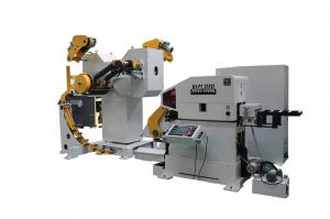 Buy cheap Metal Forming Stamping Upper 4 Down 3 Work Roll Decoiler Straightener Feeder Machine product