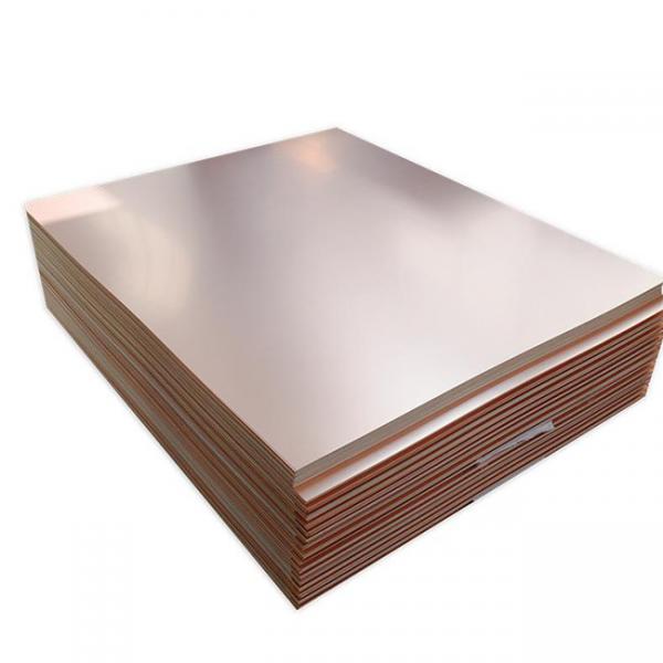 Quality H63 Large Copper Sheet Plate Metal 500mm 1000mm Bright Annealing for sale