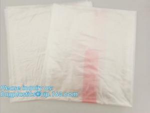 Buy cheap Pva water soluble trip laundry bags pva plastic bag top sale, Disposable Water Soluble PVA Laundry Bag for Hospital Infe product