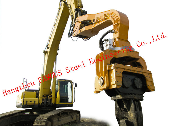 Buy cheap 360 Degrees Rotation Device Hydraulic Vibratory Hammer Machine For Construction Foundation product