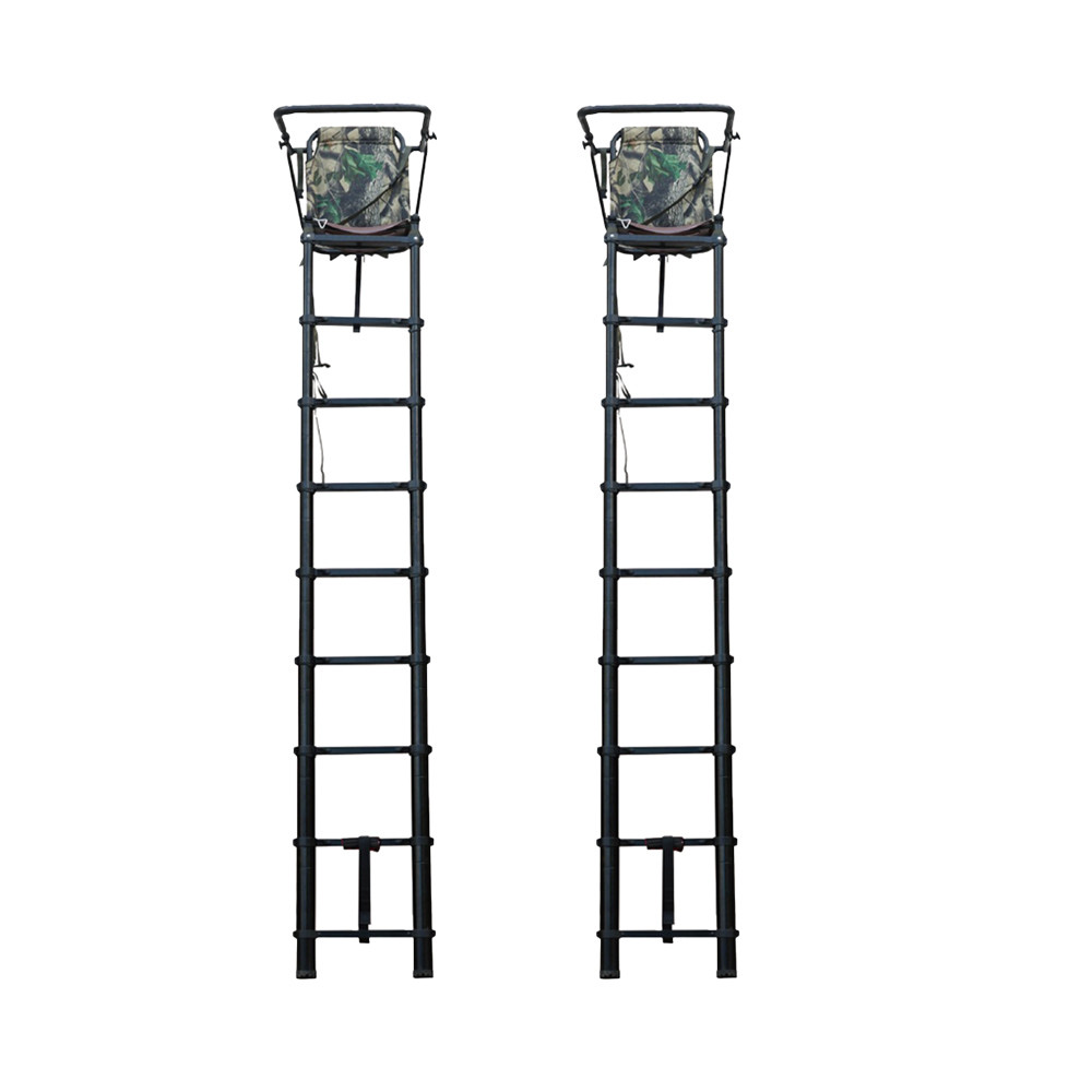 Buy cheap Aluminum Telescopic Ladders 8 Steps Climbing Tree Stand Hunting Tree Stand from wholesalers