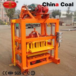 China Manual Hollow Paving Block Brick Making Machine Price QTJ4-40 on sale