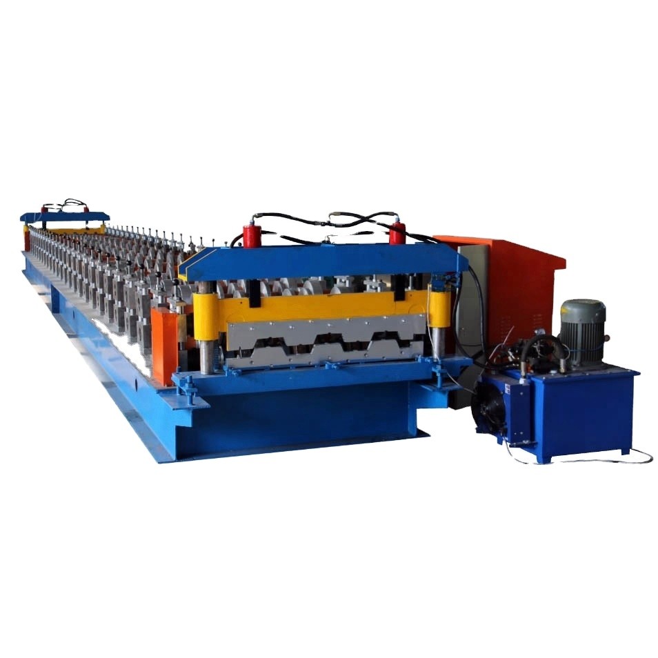 Buy cheap 5T Panel Roll Forming Machine 8/min Metal Floor Deck product