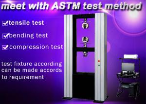 Buy cheap Astm Electronic Universal Testing Machine Mechanical PID Parameter Adjusting product