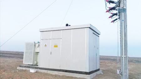 Quality Electrical Substation Box Box Type Transformer Wind Farm Transformer Solution for sale