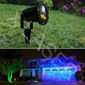 Buy cheap green and red moving garden laser decoration product