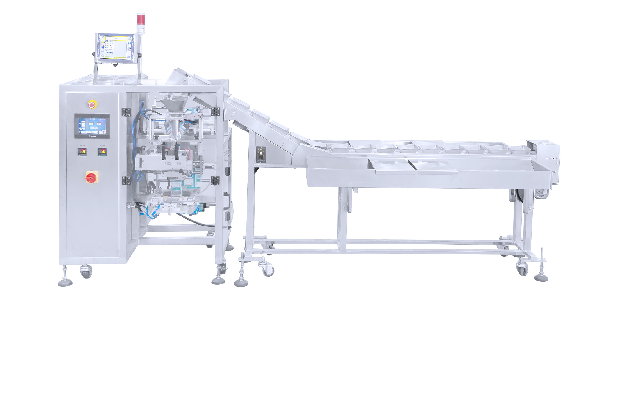 Irregularly Shaped +/-0.3g Small Pouch Packing Machine for sale