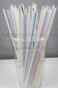 Buy cheap compost plastic drinking straw for drink promotion, juice drink sraw, food grade biodegradable plastic drinking straw product