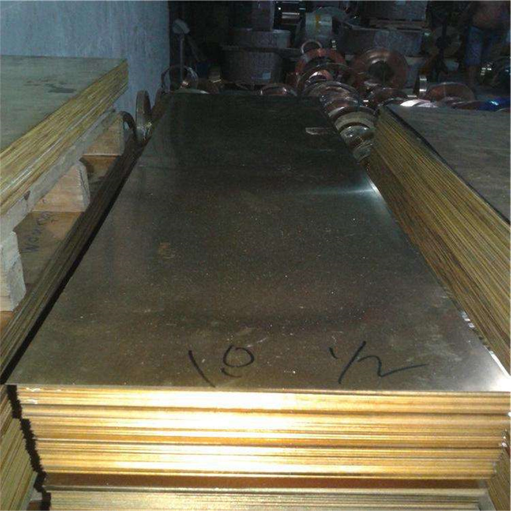 China 1.5 Mm Copper Sheet C26800 C27200 Shiny Metal Brass Sheet For Hardware on sale
