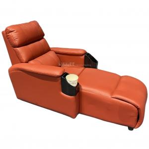Buy cheap Luxury Genuine Leather Chair Home Cinema Seats VIP Sofa With Inclined Cup Holder product