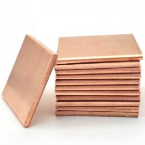 China Industrial 1.5 Mm Copper Sheet , Pure Copper Plate ASTM C10100 C11000 C12000 Material on sale
