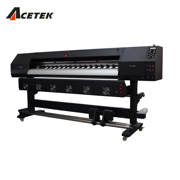 Buy cheap 6 Colors Eco Solvent Wide Format Printer fast speed for vinyl banner product