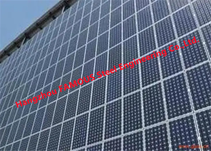 Buy cheap Energy Saving Solar Powered Glass Curtain Wall Building Modules System product