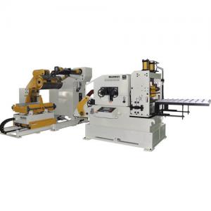 Buy cheap Metal Strip Stamping Decoiler And Straightener Punch Blanking Upper And Lower Feeder product