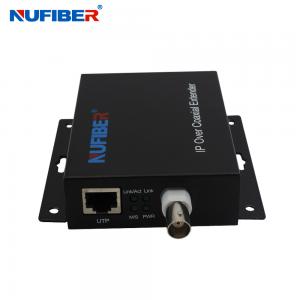 Buy cheap 10/100Mbps ethernet over coax extender 2km EOC IP 75ohm Cable product
