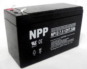 Buy cheap Solar Battery 12V 7.5ah product
