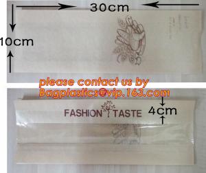 Buy cheap OEM High Quality Enviromental Clear Window Bread Toast Paper Bags, Brown Kraft Sharp Bottom Food Safe Snack Paper Bags product