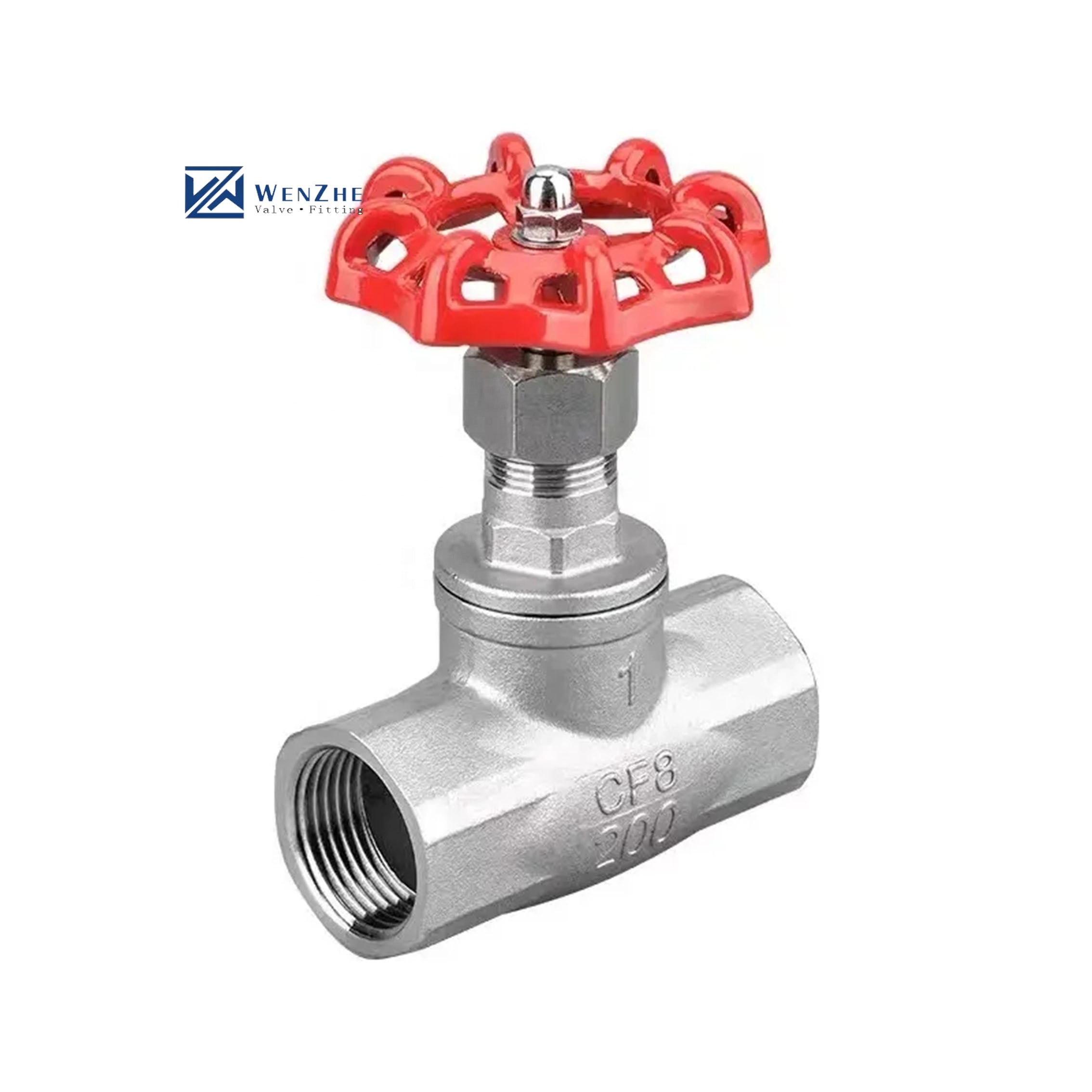 China 304 316 Stainless Steel Silver Electric Actuated Handwheel Manual Gate Valves for NPT BSPT on sale
