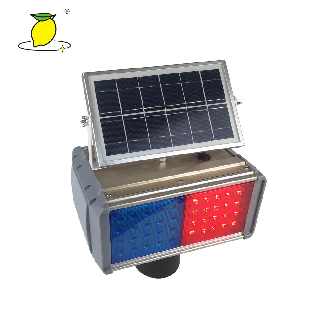 Buy cheap Reliable LED Solar Powered Barricade Lights 7 Watt With Water Resistance product