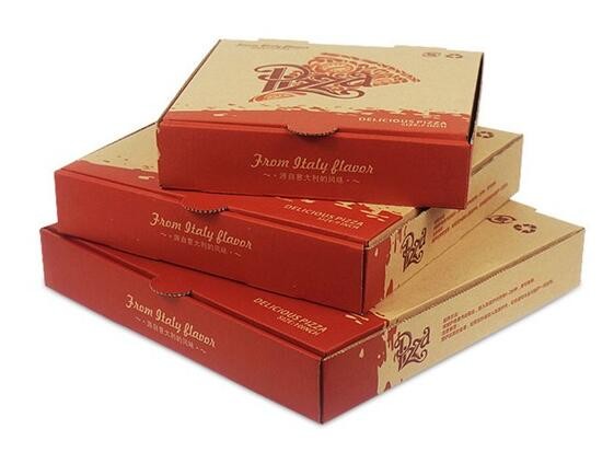 Buy cheap Paper pizza slice box with customer printing,pizza slice box,triangle food container,Corrugated Cardboard Recycle Pizza product
