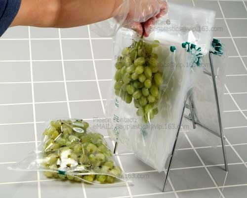 Buy cheap Fresh vegetable Grape Cherries transparent plastic Packaging Bag, Slider Zipper Cherry Packing Bags, GRAPE & CHERRY BAGS product