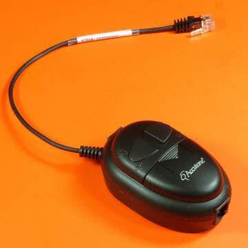 Buy cheap Telephone Headset Adapter with Mute Button, Suitable for Offices or Call Centers product