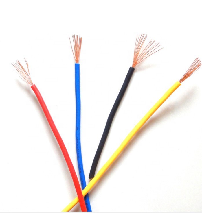 Buy cheap Factory price copper wire low voltage power insulated flat electric wire RV Power Cable for Building Installation product