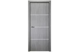 Buy cheap Customized MDF Board Interior Room Doors With Alkali Sand Flat Panel Surface product